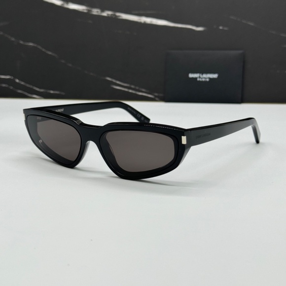 NEW SL 634 NOVA 001 SAINT LAURENT BLACK SL634 001 WOMEN SUNGLASSES SAINT LAURENT - Picture 4 of 13